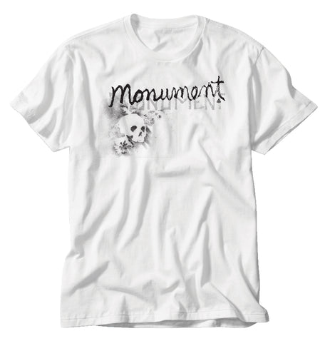 Monument "Skull Flower" Tee (White)